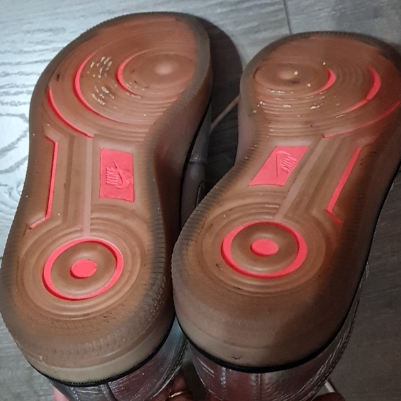 Nike AF1 Downtown silver size 9 - Picture 5 of 7